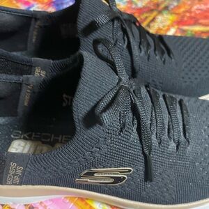 Skechers Hands Free Slip-ins: Summits - Night Chic Black/Rose Gold